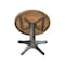 International Concepts Round 36 in Round Top Pedestal Table, 28.9 inH, Hickory/Washed Coal, 36 W, 36 L, 29.9 in H, Wood K45-36RT-27B - alternate 6
